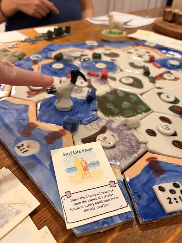 Ceramic board game