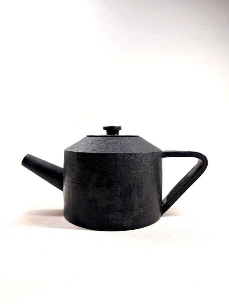 Stoneware teapot